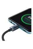 Baseus Crystal Shine 100W Type-C to Type-C 2m – MacBook, iPhone 15/16, Android, Telefon, Tablet ve thumbnail 3