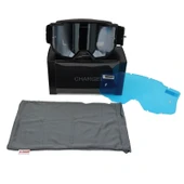 LS2 CHARGER GOGGLES MOTOKROS GÖZLÜK (IRIDIUM CAMLI) SİYAH - 4