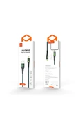 Mcdodo CA-7841 Çift Işıklı Led Switch 2A Iphone Lightning Şarj Kablosu Yeşil 1.2 M thumbnail 5