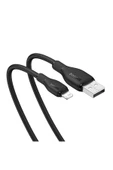 Baseus Pudding Hızlı Şarj Özellikli USB to Lightning 2.4 A. Kablo 1.2m Siyah thumbnail 3