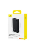 Baseus Airpow Lite Power 15 W 10.000 mAh Hızlı Şarj Powerbank – USB & Type-C, Siyah thumbnail 8
