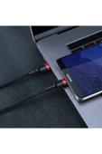 Baseus Cafule PD 2.0 60W Type-C iPad , Macbook Uyumlu Kablo 3A 2 mt Kırmızı+Siyah CATKLF-H91 thumbnail 3
