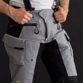 LS2 APOLLO PANTOLON SİYAH-GRİ - 7