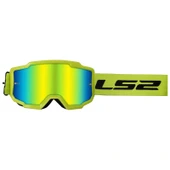 LS2 CHARGER GOGGLES MOTOKROS GÖZLÜK (IRIDIUM CAMLI) - 1
