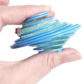 Yaylı Metal Fareli Kafes Kedi Oyun Topu Sıçrayan Spiral Kedi Topu-Findit thumbnail 3