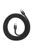 Baseus Cafule Series Pd2.060w Hızlı Şarj Destekli 20v 3a Type-c Şarj Ve Data Aktarım Kablosu 2 Metre thumbnail 2
