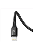 Hızlı Stok Baseus Rapıd 3ın1 20w 120 Cm Şarj Kablosu Siyah Giriş:type-c Çıkış:type-c, Lıghtnıng, Mıcro Usb Caml thumbnail 2