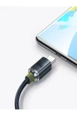 Baseus Baseus Crystal Shine 100w Usb To Type-c Hızlı Şarj Kablo 1.2 Mt thumbnail 2