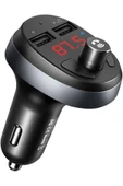 Mcdodo Cc-6880 Çift Usb Fm Transmitter Bluetooth Araç Şarj Cihazı Cc-6880 thumbnail 1