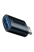 Baseus To Usb 3.1 Dönüştürücü Adaptör Mini Otg Ingenuity Series Mavi - 1
