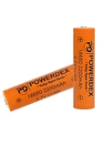 powerdex 18650 3.7V 2200mAh Şarj Edilebilir Li-ion Pil thumbnail 1