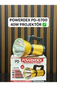 powerdex Pd-6700 4000 Lümen 40w  Profesyonel Projektör Ve El Feneri thumbnail 3