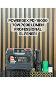 powerdex Pd-15000 Profesyonel Büyük Avcı Feneri 70w 7000 Lümen Zoomlu thumbnail 1