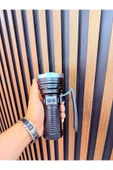 powerdex Avcı Feneri Pd-9900 Su Geçirmez Şarjlı Profesyonel Avcı El Feneri thumbnail 3