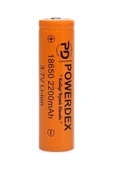 powerdex 18650 3.7V 2200mAh Şarj Edilebilir Li-ion Pil thumbnail 2