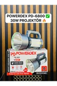 powerdex Pd-6800 6000 Mah Dijital Göstergeli Powerbank Ve 3000 Lümen Flaş-sos Işıklı Kamp Feneri thumbnail 1
