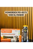 powerdex 10 W Şarjlı Metal Su Geçirmez El Feneri Pd-6572 thumbnail 1