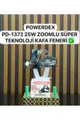 powerdex Pd-1372 Şarjl Edilebilir Pilli 25w Zoomlu Kafa Lambası thumbnail 2