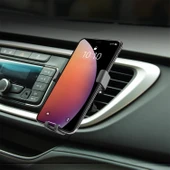 Space24 SPR101 Araç içi 360 Derece Dönebilen Otomatik Kilitli Telefon Tutucu Siyah - 4