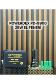 powerdex Pd9900 Su Geçirmez Şarjlı Profesyonel Avcı Feneri 3200 Lümen thumbnail 1