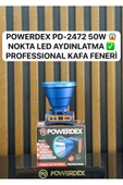 powerdex Pd-2472 50w 2500 Lümen Nokta Led Aydınlatma Profesyonel Kafa Feneri (Yeni Ürün) thumbnail 2