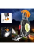 powerdex Çok Fonksiyonlu Tornavida Düdük Şişe Açacağı Ateş Yakıcı Mıknatıslı Type-C Şarjlı Anahtarlık Fener P thumbnail 6