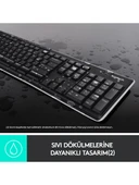 Logitech K270 Tam Boyutlu Kablosuz Türkçe Klavye - Siyah - 5