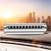 Alüminyum Kasa Gri Renk Çevirmeli Araç Içi Telefon Numaratörü Park Oto Numaratörü-Findit thumbnail 5