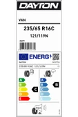 235/65R16C 121/119N TL VAN HAFİF TİCARİ YAZ LASTİĞİ (ÜRETİM YILI:2025) - 2