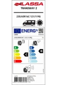 235/65R16C 121/119Q TL TRANSWAY 2 HAFİF TİCARİ YAZ LASTİĞİ (ÜRETİM YILI:2025) - 2