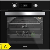 Silverline BO6503B01 - CS5335B01 - 3457 Soho 60 Siyah Cam Ankastre Set thumbnail 3