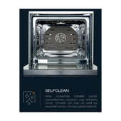 Silverline Ankastre Set Beyaz Cam ( BO6504W01- CS5335W01 - 3457) thumbnail 5