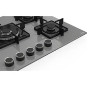 Ferre Ss Serisi Gri 5 Gözlü Ankastre Set ( QBL62CPR-SS038-D079 ) thumbnail 5