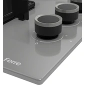 Ferre Elegant Line Gri Cam Ankastre Set ( QBL62CPR-SS208-D065 ) thumbnail 5