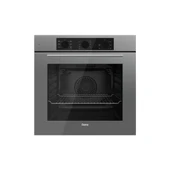 Ferre Gri Cam Ankastre Set (D088 Gri Davlumbaz -SS208 Gri Ocak- QBL62CPR Gri Fırın) thumbnail 4