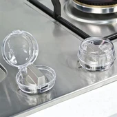 Isıya Dayanıklı Plastik Ocak Düğme Koruyucu Düğme Kilidi Emniyet Düzeneği (2818) thumbnail 3
