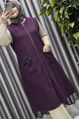 Kadın Tesettür Giyim Büyük Beden Ottoman Yelek thumbnail 4