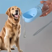 Taşınabilir Butonlu 350 ml Evcil Hayvan Suluğu (2818) thumbnail 3