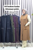 Kadın Tesettür Giyim Büyük Beden Ottoman Yelek thumbnail 8