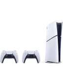Playstation 5 Slim Digital Edition İthalatçı Garantili + 2.Dualsense Beyaz thumbnail 2