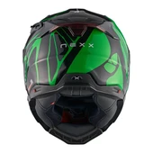 NEXX X.WST 3 B-SIDE SİYAH YEŞİL KASK - 3