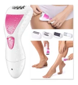 4 In 1 Su Geçirmez Epilasyon Aleti Epilatör Cihazı Tüy Alma Makinesi Topuk Törpüsü (5224) AZ-52241380270 thumbnail 1