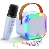 Karaoke Mikrofon Hoparlör Seti Mini (2818) thumbnail 2