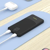 Powerbank Dudao K10 10000mAh 2.4A 2 x USB-A - Siyah (2818) thumbnail 1