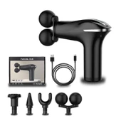 Akıllı Çipli Titreşimli Masaj Tabancası – 6 Hız Ayarlı, 4 Başlıklı, 3200 RPM Güçlü Motor, Sessiz Taşınabilir Masaj Aleti (2818) thumbnail 4