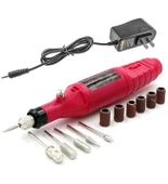 Elektrikli Manikür Pedikür Törpüsü Profesyonel Bakım Süsleme Elektrikli Tırnak Törpü Makinesi (2818) - 3