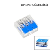 100 ADET 3 LÜ 2X2.5 KABLO GEÇMELİ MANDALLI BUAT KLEMENSİ (2818) thumbnail 2
