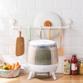 6 Bölmeli 360 Derece Dönebilen 6 Lt Bakliyat Organizeri (2818) thumbnail 1