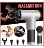 Fascial Gun RH-320 6 Kademe Hız Ayarlı, 4 Parça Başlıklı, Usb Şarjlı, Masaj Tabanca Aleti (2818) thumbnail 5