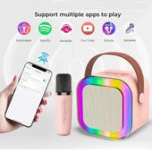 Karaoke Mikrofon Hoparlör Seti Mini (2818) thumbnail 1